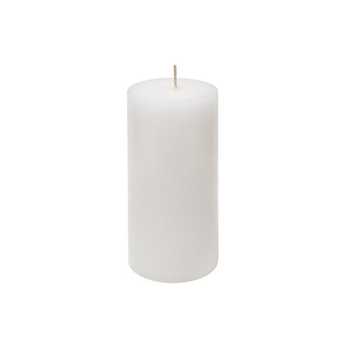 Unscented White 3x6 Pillar Candle