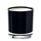 Black Inside Painted Tumbler Glass Candle