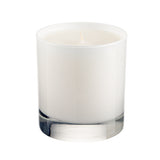 White Inside Painted Tumbler Glass Candle