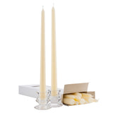 Ivory 12 Inch Taper Candles