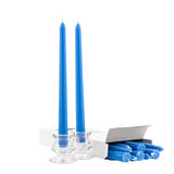 Blue Ten Inch Taper Candles