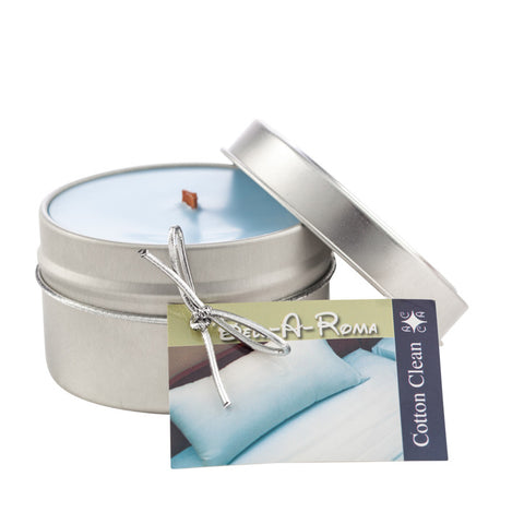 6 ounce Scented Soy Travel Candle in Tin