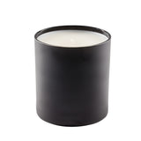 Black Outside Painted Tumbler Glass Candle