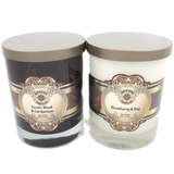 Luxury Soy Candle in Amber or Clear Glass
