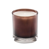 Amber Inside Painted Tumbler Glass Candle